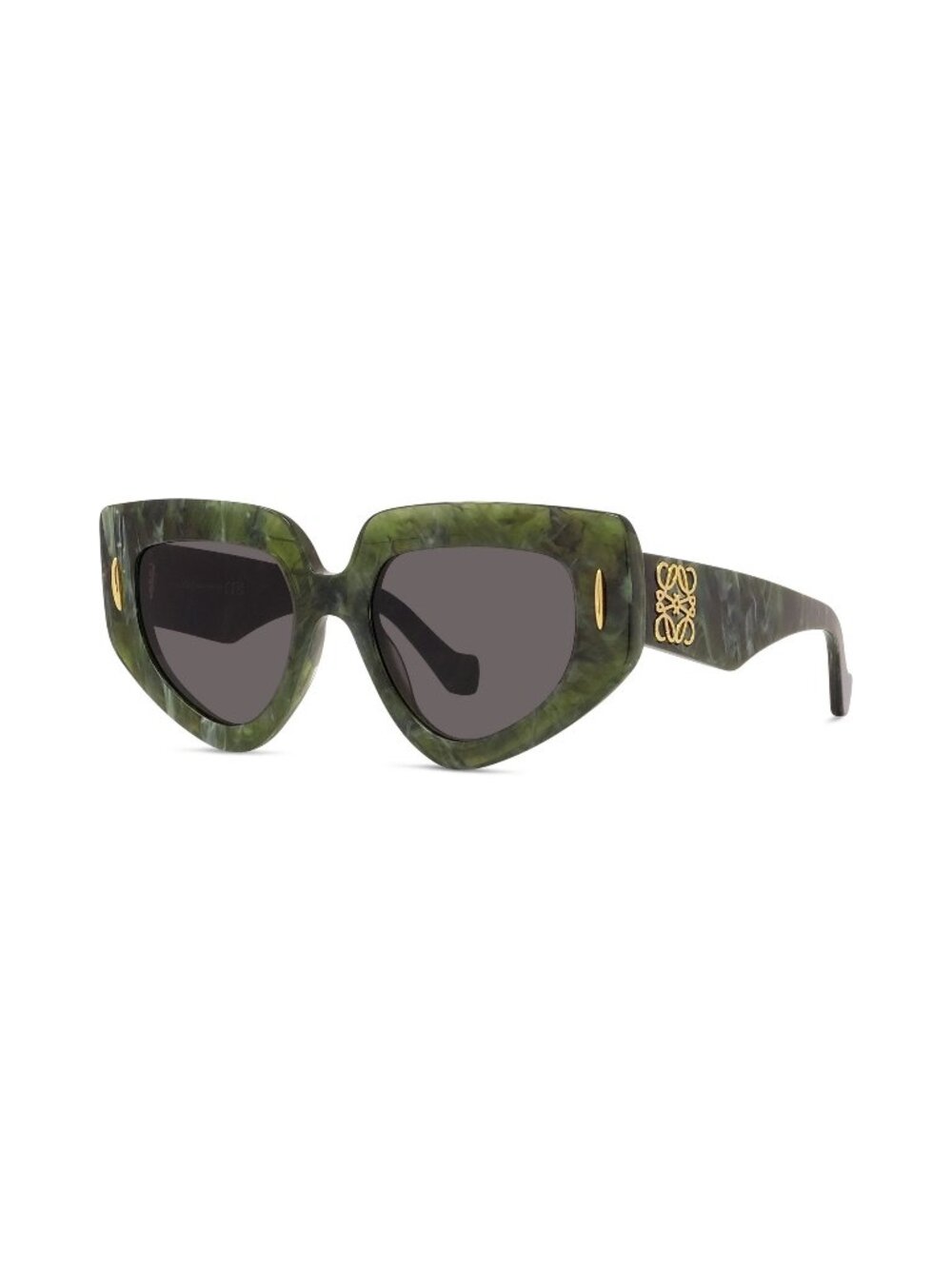 New LOEWE Women's Sunglasses Acetate Frame ANAGRAM LW40155I 96A 51 Green